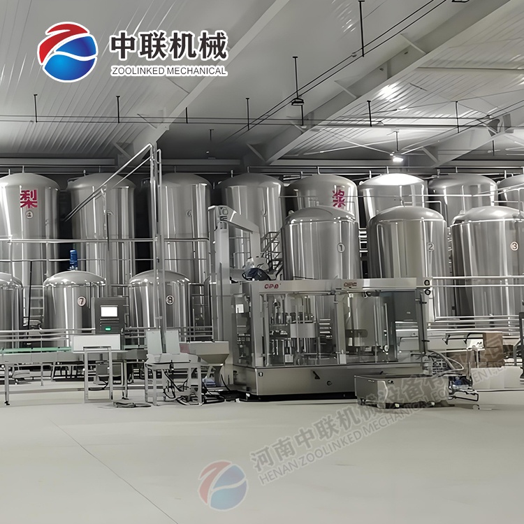 整套藍(lán)莓果醋飲料生產(chǎn)線(xiàn)設(shè)備